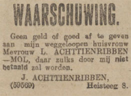 achttienribbenweglopen