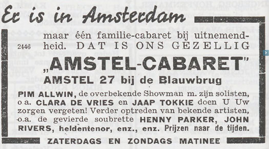 amstelcabaret