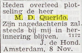 queridomozesoverlijden